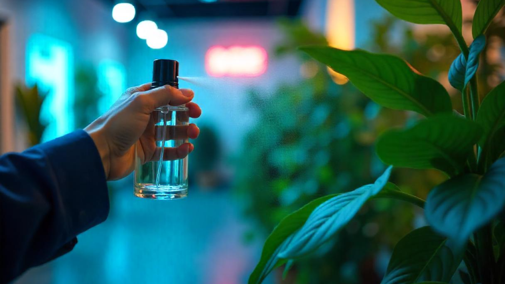 como perfumar plantas artificiales