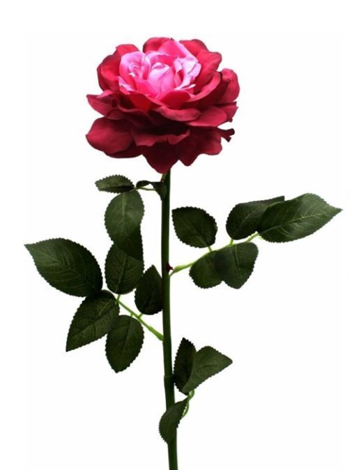 rosa artificial otoñal