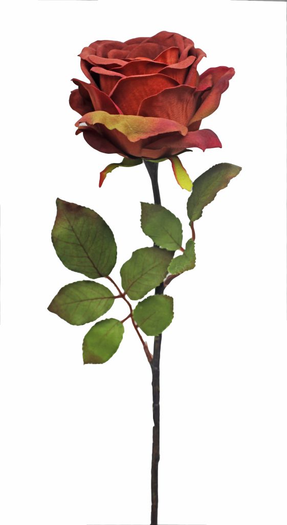 rosa otoñal artificial