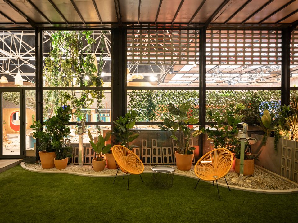 decoracion jardin gran hermano